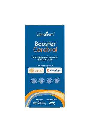 Booster Cerebral - Suplemento para foco - 60 cápsulas