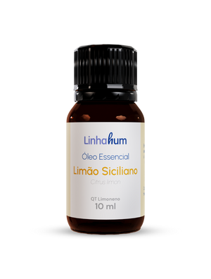 Óleo Essencial Limão Siciliano | Revigorante | Linhahum | 10ml