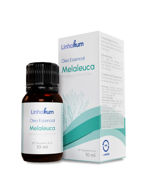 Óleo Essencial de Melaleuca | Fungicida e Imunoestimulante | Linhahum | 10ml