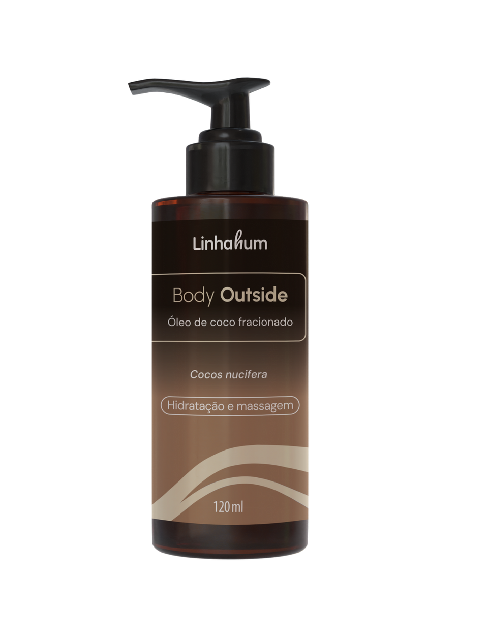 OLEO LINHAHUM VEGETAL DE COCO - 120 ML