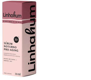 Sérum Noturno Pro-Aging Linhahum 30ml