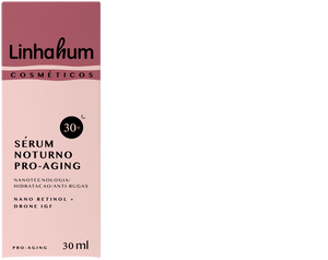 Sérum Noturno Pro-Aging Linhahum 30ml