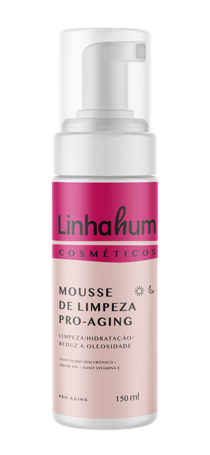 Mousse de Limpeza Pro-Aging Linhahum 150ml