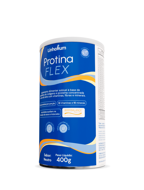 Protina Flex | Suplemento Proteico com vitaminas | Linhahum | 400g